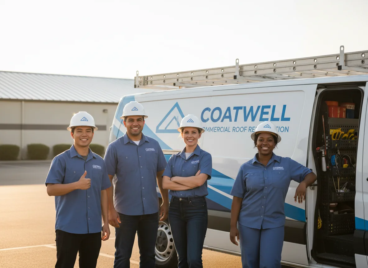 Commercial roof coating company in Amherst, NH
